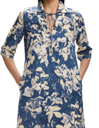 Pillow Talk Floral Tie-Neck Dress