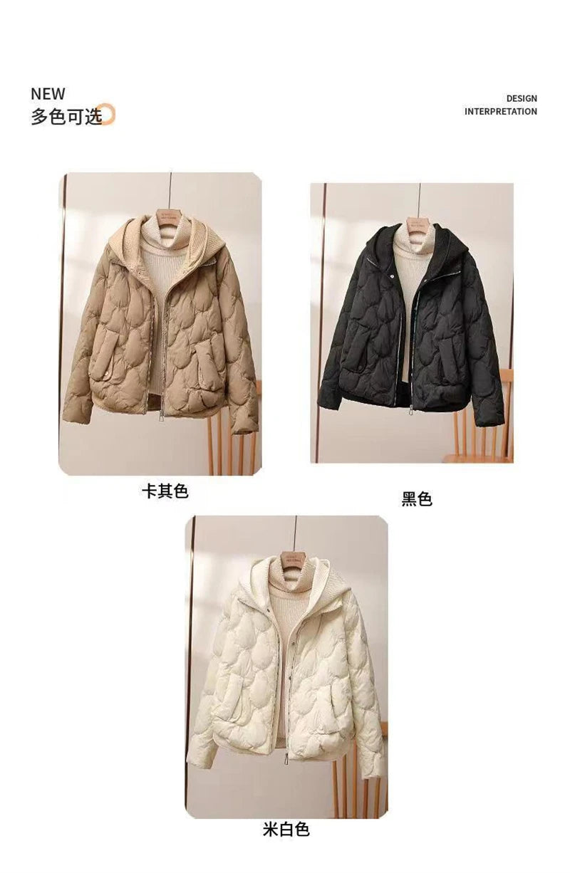 Chaqueta acolchada con capucha Canalla