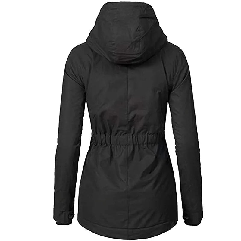 Teddy Plush-Lined Hooded Jacket