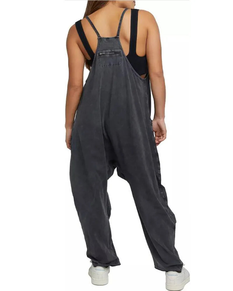 Free Spirit Relaxed Pocket Jumpsuit