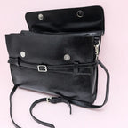 Glam Buckle Flap Bag