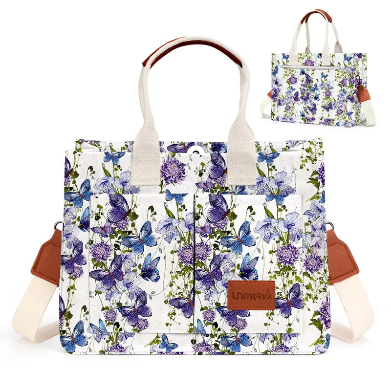 Checkmate Checkered Pocket Tote