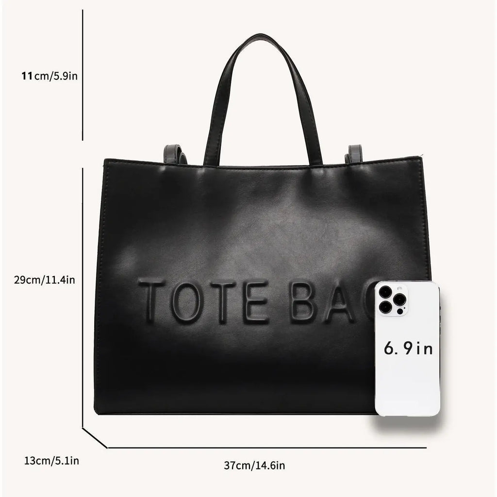 Love Letter Embossed Tote