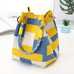 Regatta Colour-Block Bucket Bag