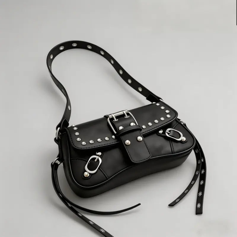 Riot Studded Shoulder Bag