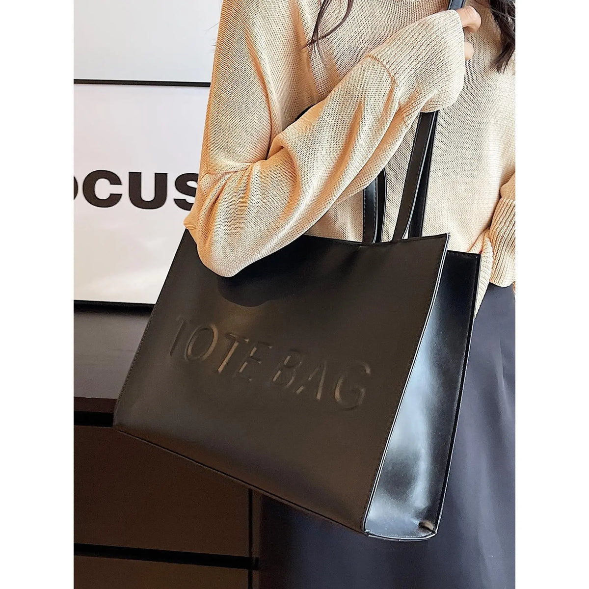 Love Letter Embossed Tote