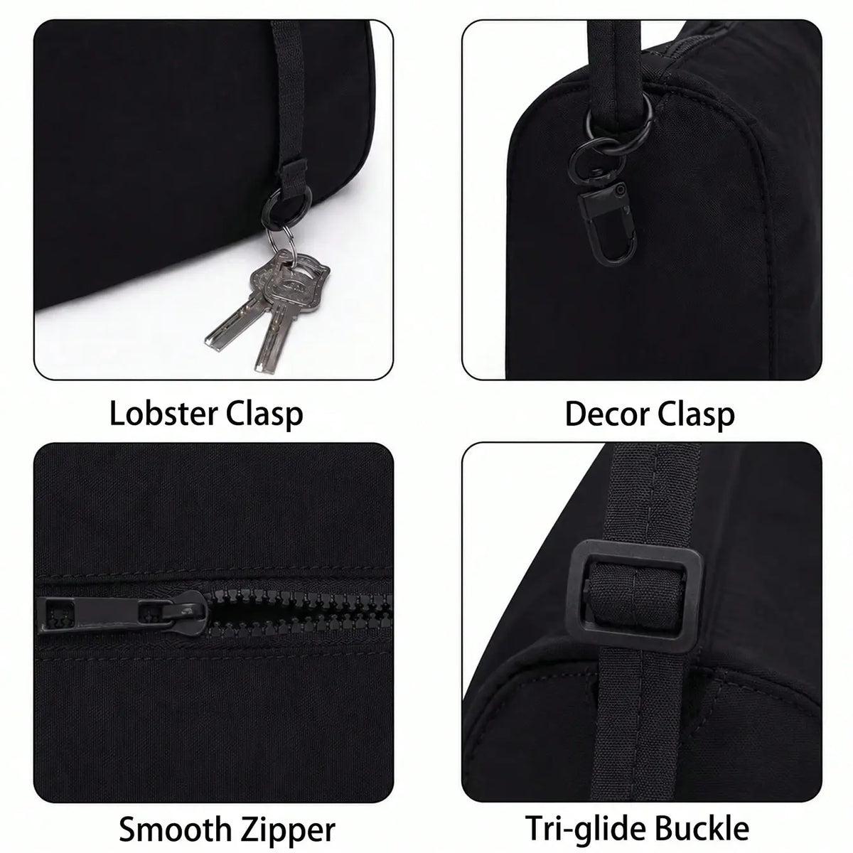 Bolso Boston de nailon Escapada