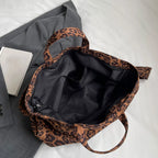 Wildcat Leopard Slouch Bag