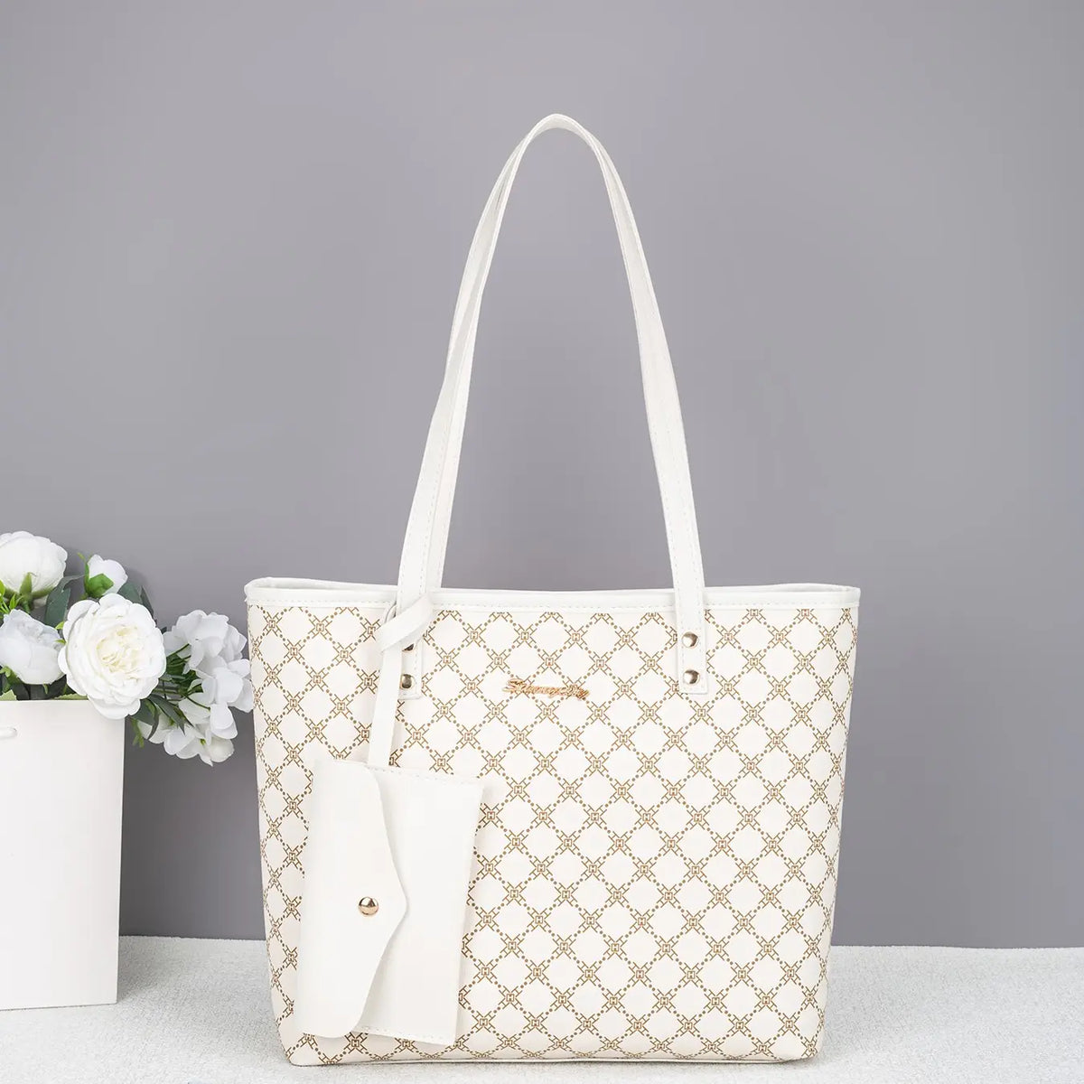 Socialite Scarf Tote & Pouch