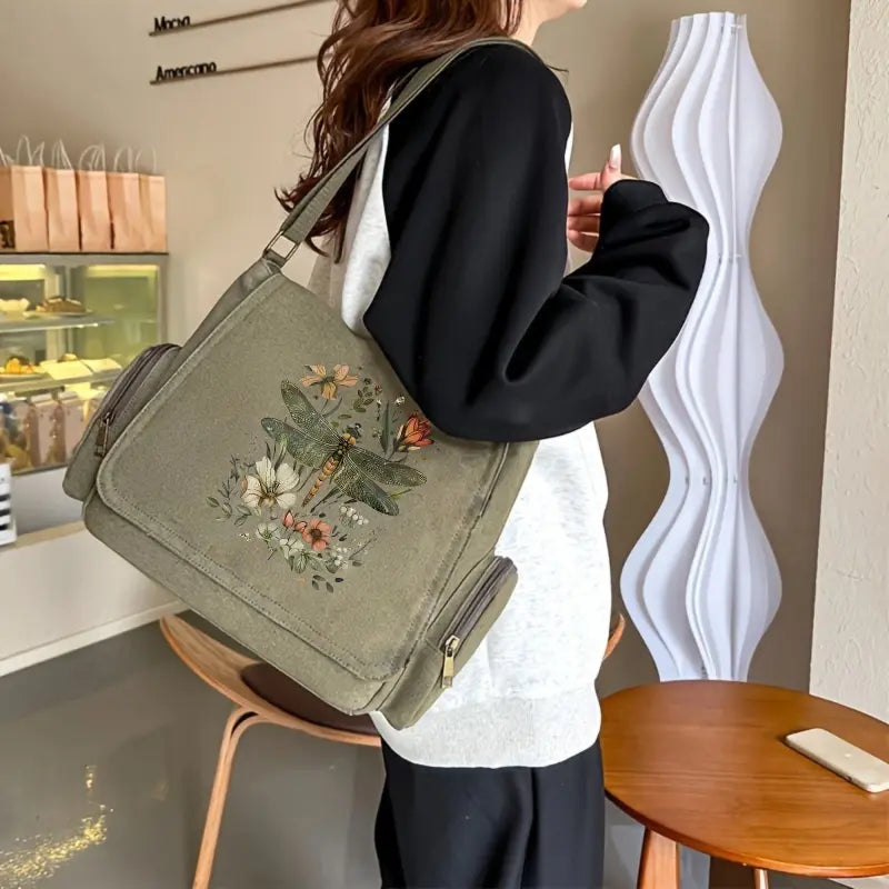 Eden Botanical Flap Bag