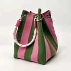 Beach Club Mini Woven Bucket Bag