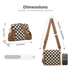Tartan Tassel Crossbody Bag