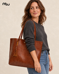 Shopaholic Tassel Shopper Tote — Moussewear primary image