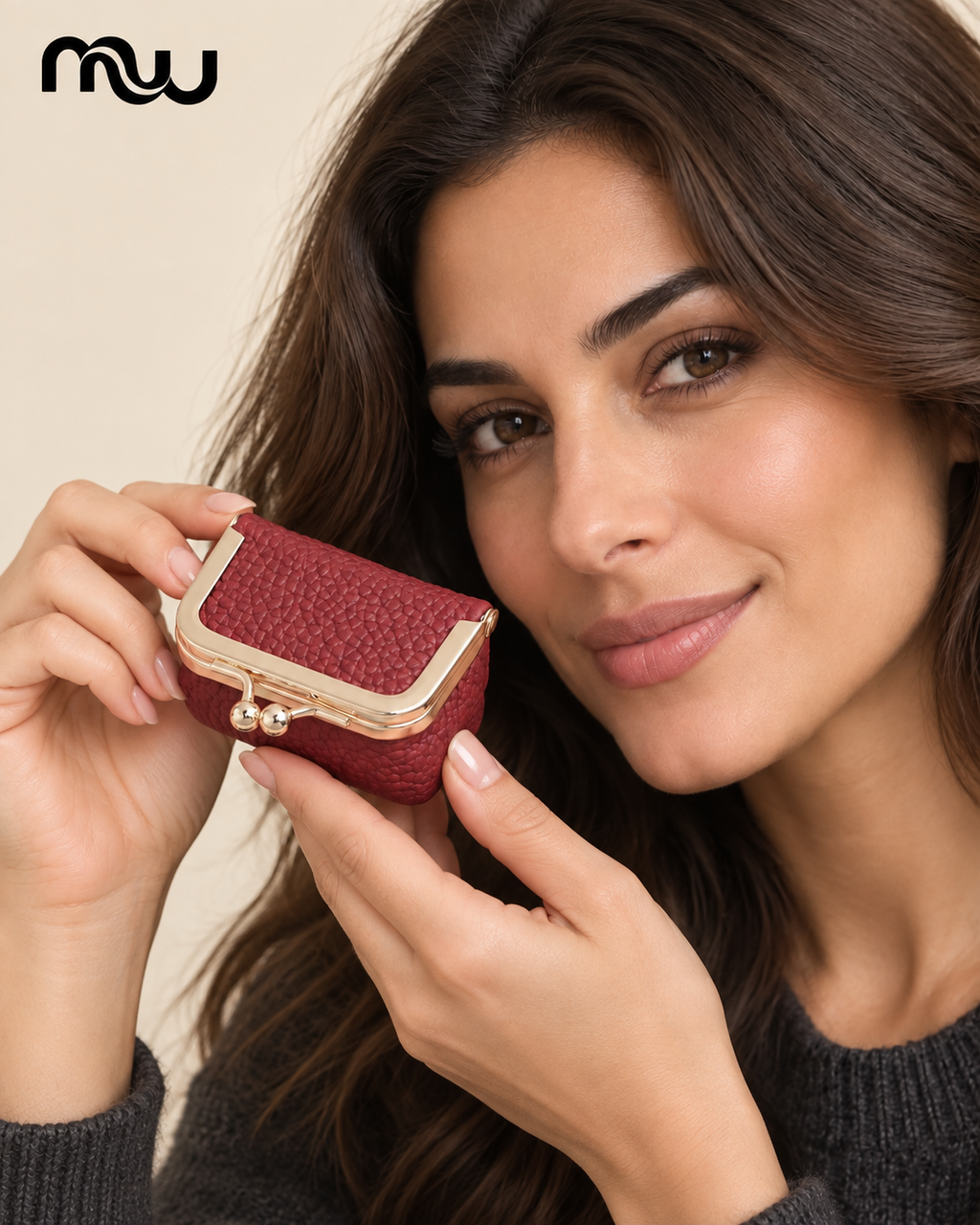 Bijou Mini Clasp Jewellery Pouch — Moussewear detail image