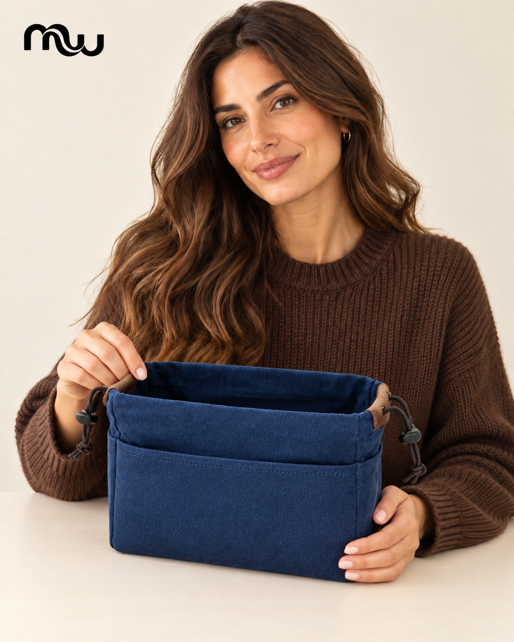 Control Freak Canvas Bag Organiser — Moussewear lifestyle image