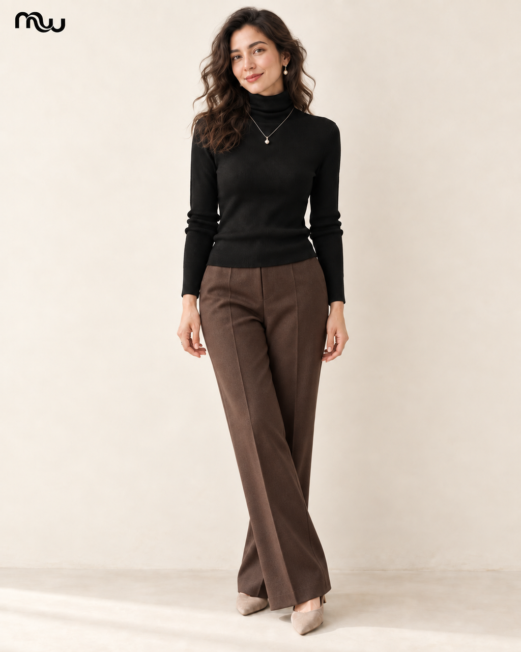 Enigma Slim Turtleneck — Moussewear primary image