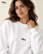 Monogram Studio Crewneck — Moussewear detail image