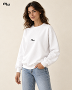 Monogram Studio Crewneck — Moussewear lifestyle image